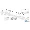 A & I Products Driveline; W/ 1 3/8" 6 Spline QD Yokes 50" x8" x8" A-CS63911 - alternate 3